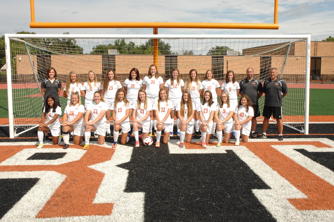 JV girls soccer image